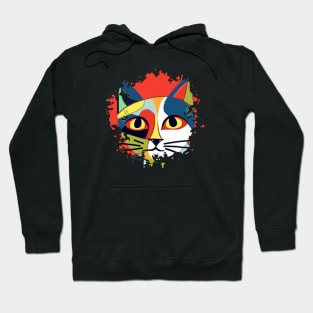 Picasso Cat Hoodie